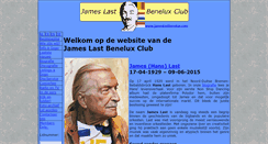 Desktop Screenshot of jameslastbenelux.com